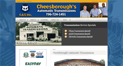 Desktop Screenshot of cheesboroughtransmissions.com