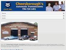 Tablet Screenshot of cheesboroughtransmissions.com